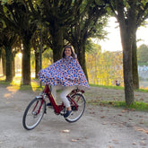 Cape de pluie pour vélo et cycliste unisexe / mixte 100% recyclé de marque française sur meanwhile boutique